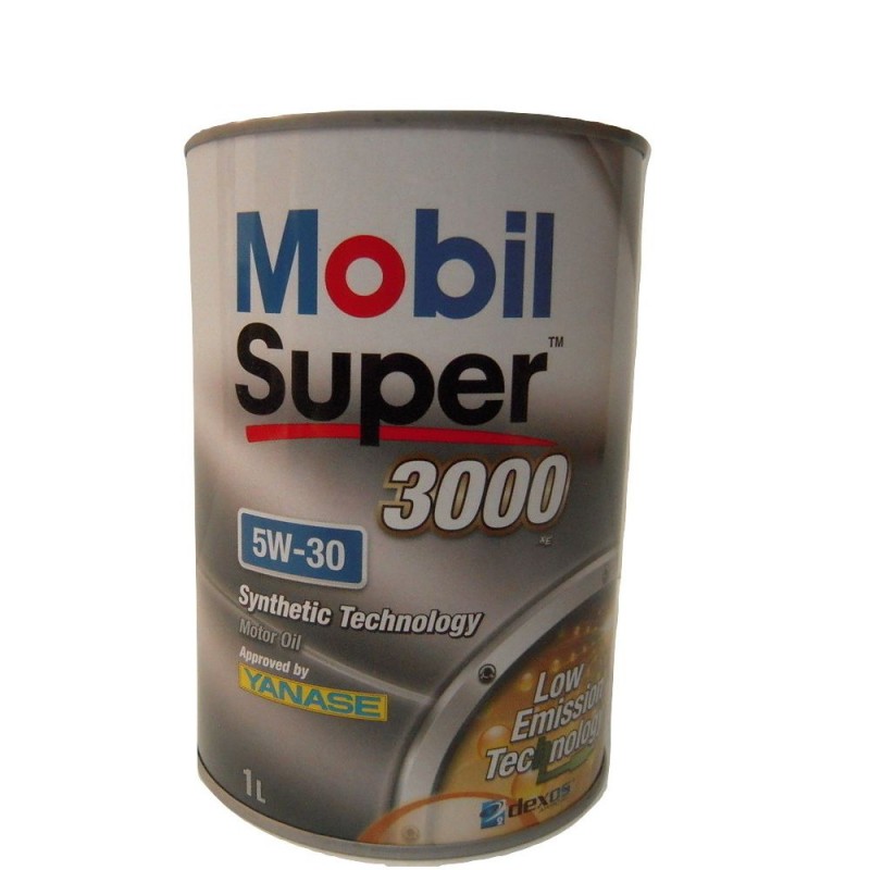 Mobil Super 5w-30  10缶 ヤナセ純正オイル
